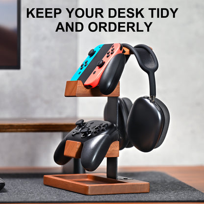 Controller Holder with Headphone Stand