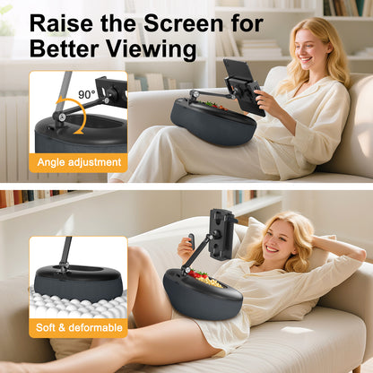 Tablet Pillow Stand (Muted Gray)