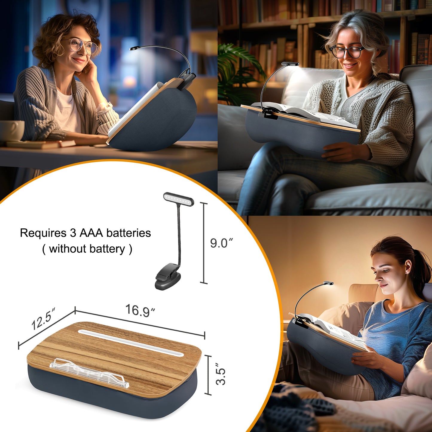 Book Pillow Stand