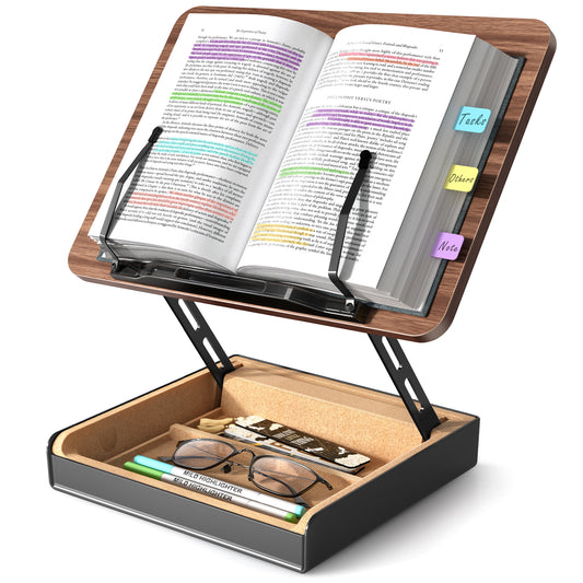 Book Stand with Storage