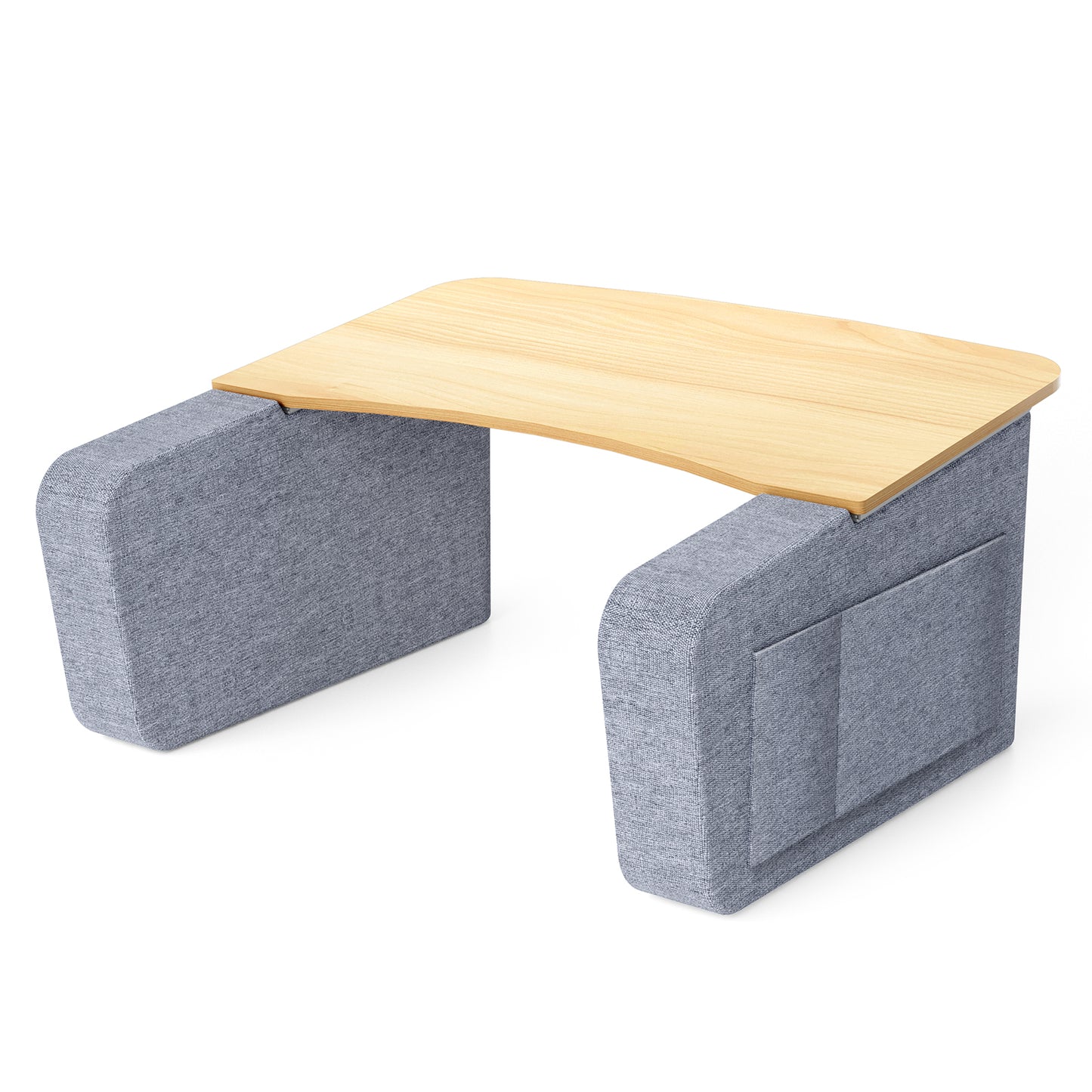 Lap Pillow Desk (Light Wood)